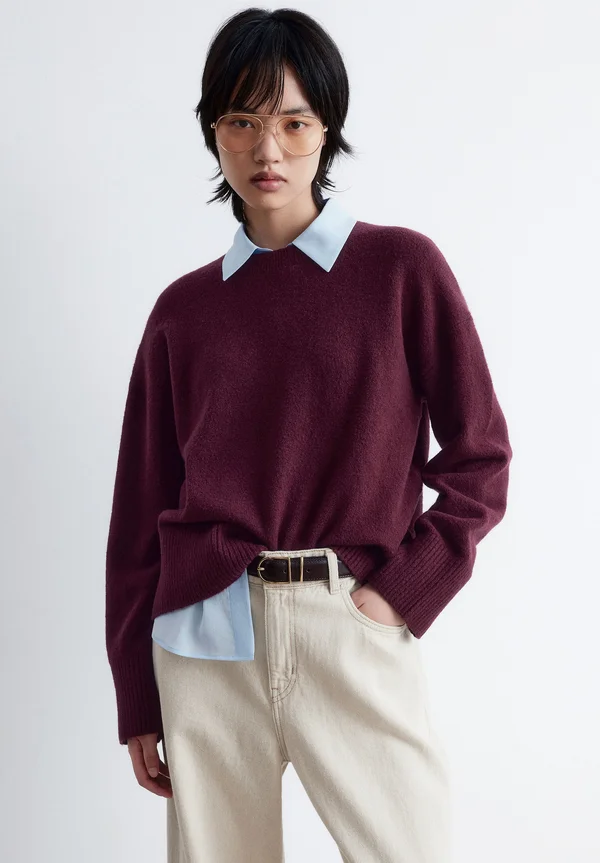 RELAXED - Jumper - red