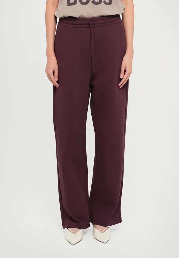 RELAXING DAYS - Tracksuit bottoms - bordeaux