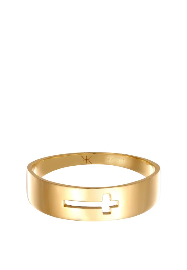 RELIGIOUS CROSS BASIC - Ring - gold coloured