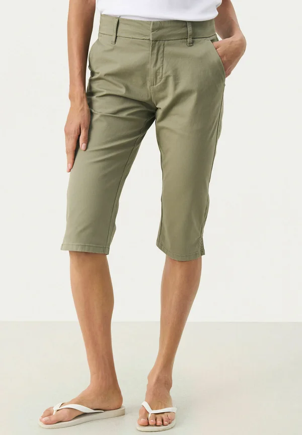 RENATA - Shorts - vetiver