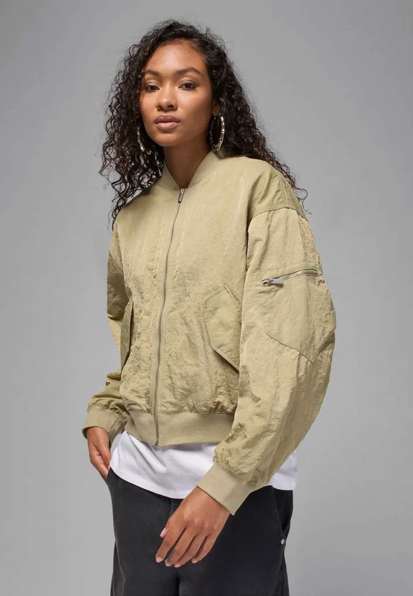 RENEGADE - Bomber Jacket - medium khaki team orange
