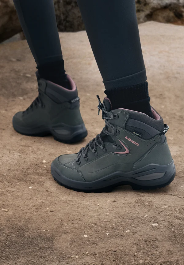 RENEGADE EVO GTX MID - Hiking shoes - graphit/rose