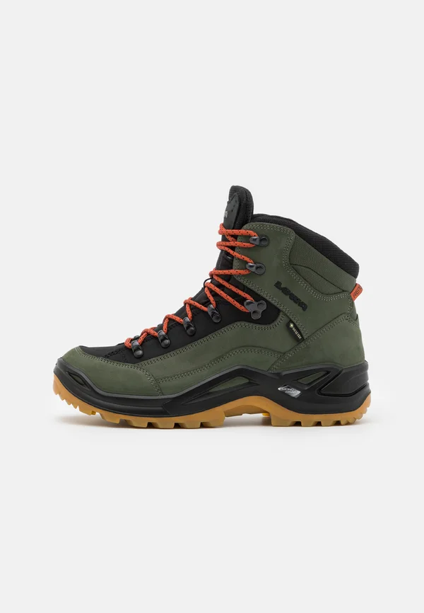 RENEGADE - Hiking shoes - forest/orange