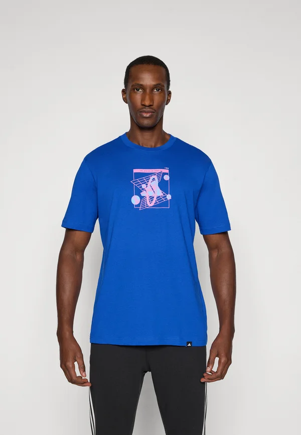 RERTO - Print T-shirt - team royal blue