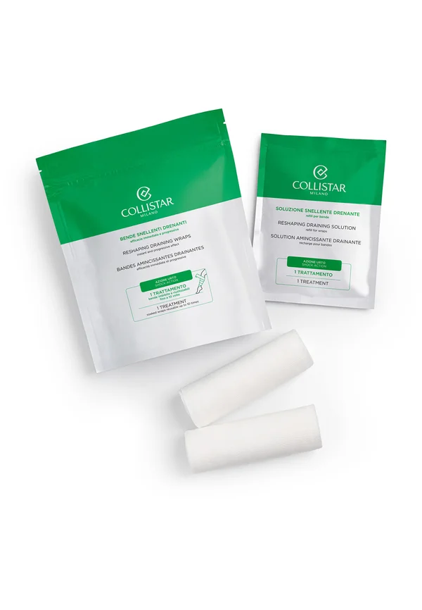 RESHAPING & DRAINING BODY WRAPS INSTANT AND PROGRESSIVE EFFECT - Body lotion