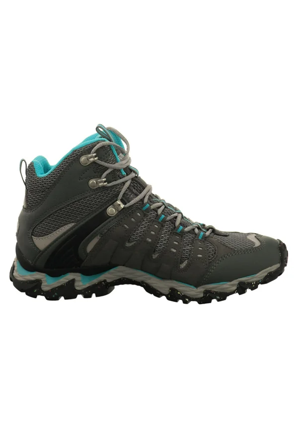 RESPOND LADY MID II - Mountain shoes - anthrazit türkis