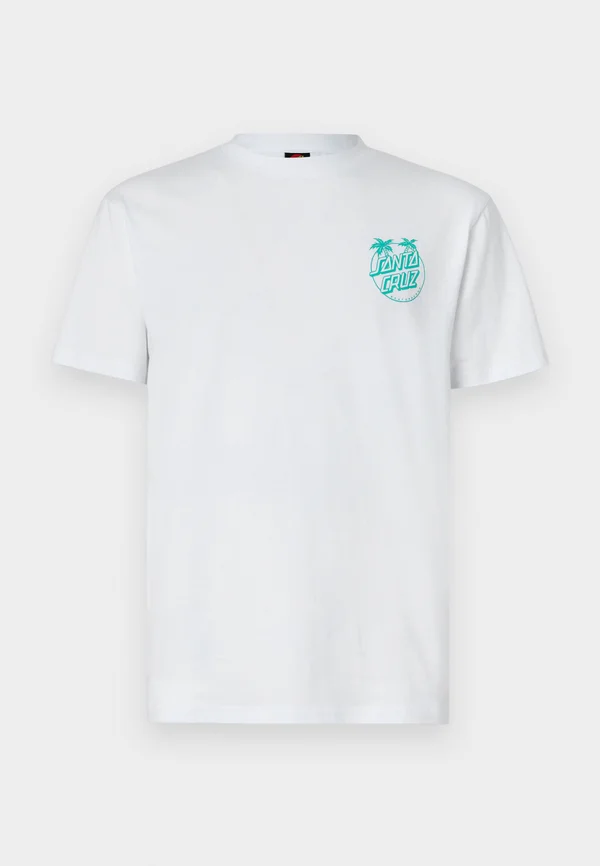 RETREAT DOT UNISEX - Print T-shirt - white