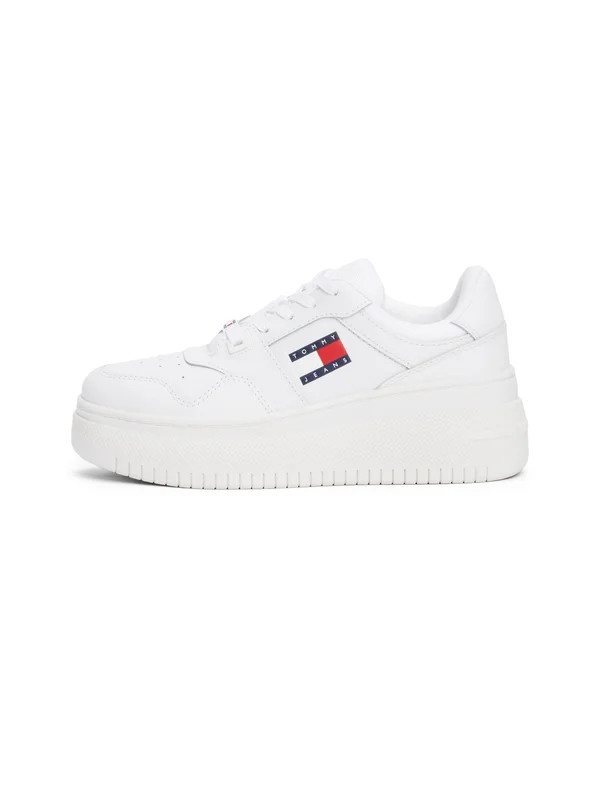 RETRO BASKET FLATFORM - Trainers - white