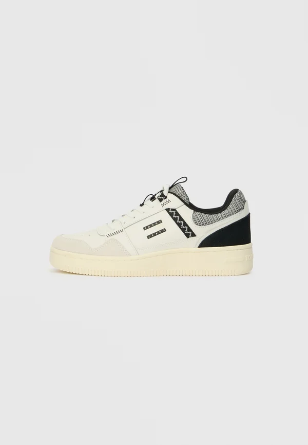 RETRO BASKET - Trainers - ecru/black