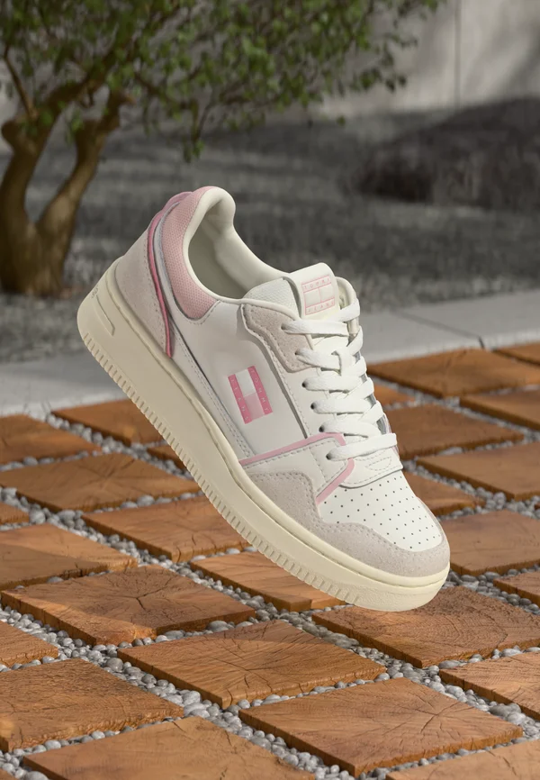 RETRO BASKET - Trainers - ecru/misty pink