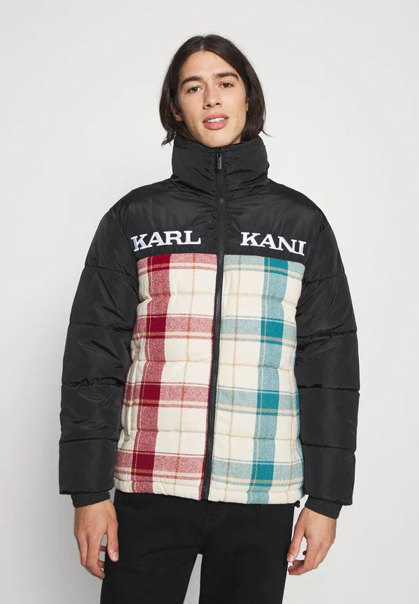 RETRO BLOCK PUFFER JACKET UNISEX - Winter jacket - multicolor