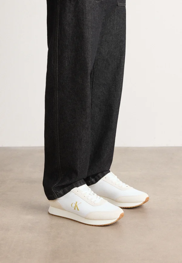 RETRO RUNNER ICONIC - Trainers - bright white/creamy white/lead