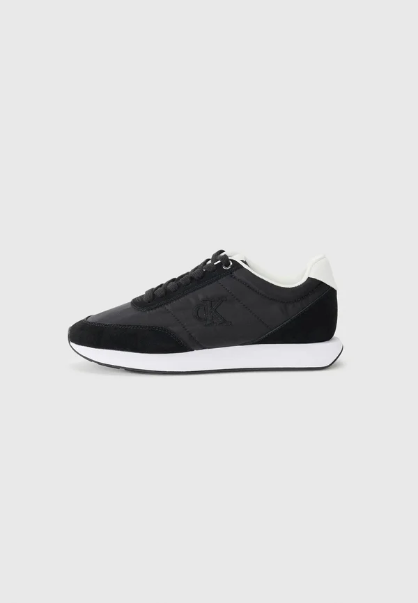 RETRO RUNNER  - Trainers - black/bright white