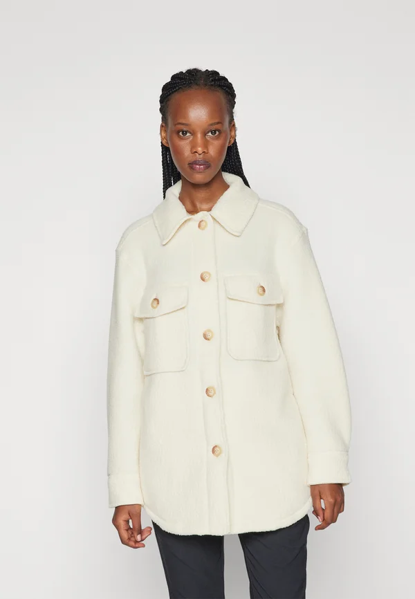 RETRO SHACKET - Fleece jacket - natural