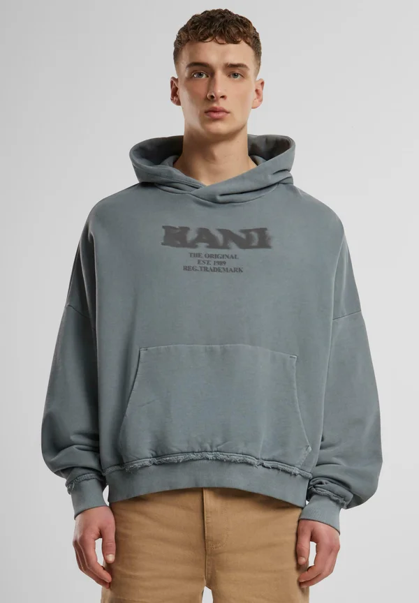 RETRO SPRAYED - Hoodie - anthracite