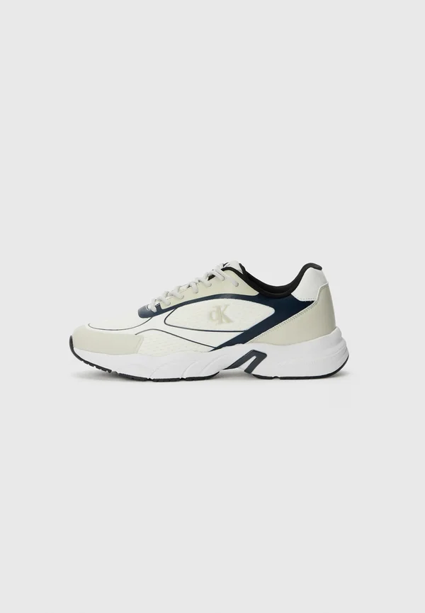 RETRO TENNIS - Trainers - bright white/calvin navy/silver
