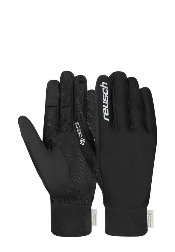 REUSCH FINGERHANDSCHUHE - Gloves - black silver