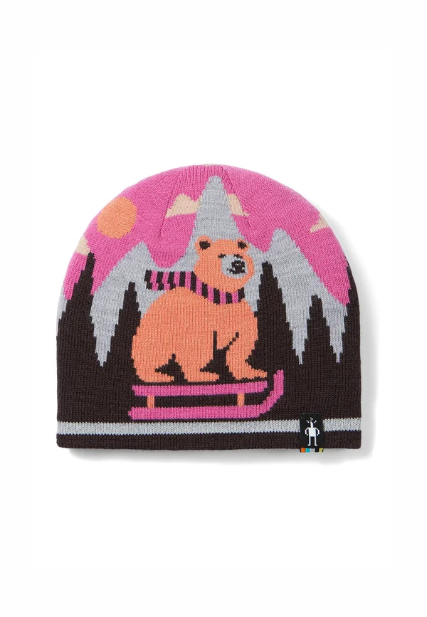 REVERSIBLE - Beanie - terracotta