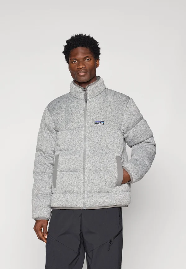 REVERSIBLE BETTER SWEATER - Down jacket - stonewash