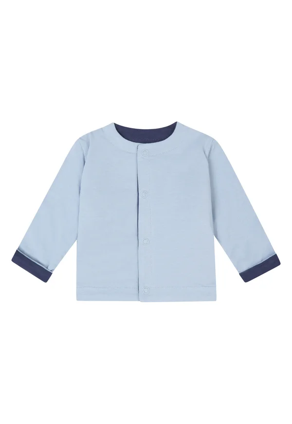 REVERSIBLE - Cardigan - blue fog