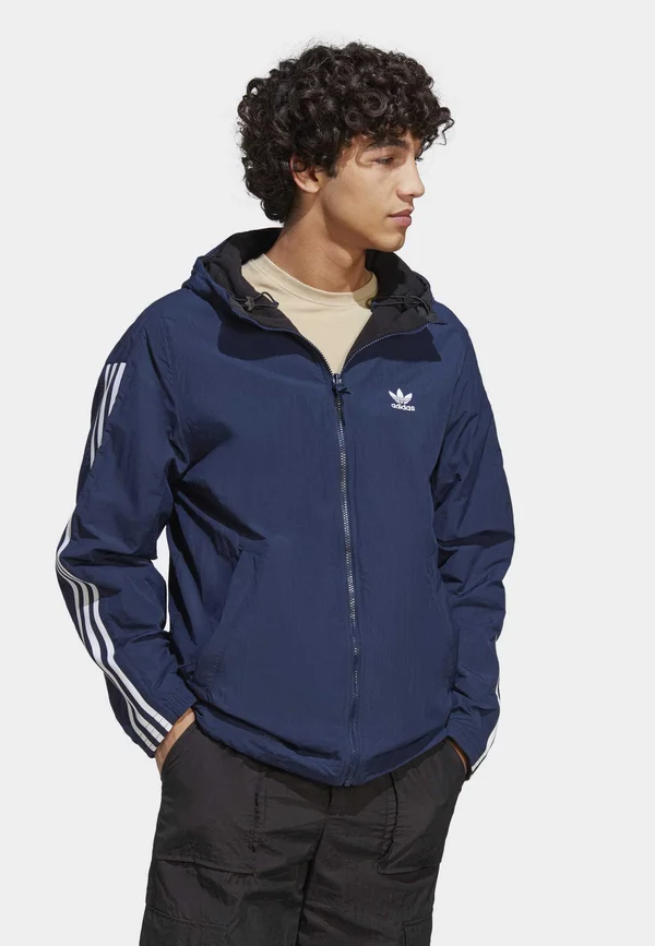 REVERSIBLE - Light jacket - night indigo black