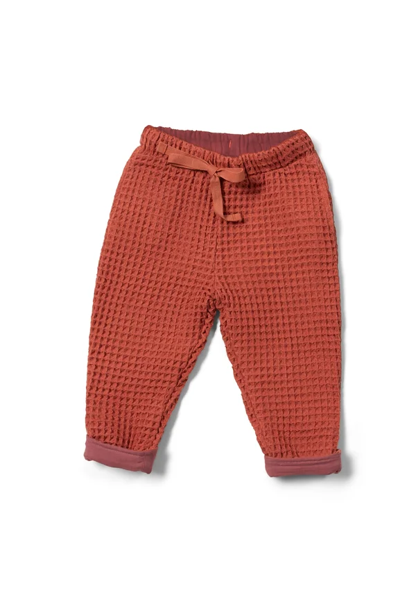 REVERSIBLE  - Trousers - orange