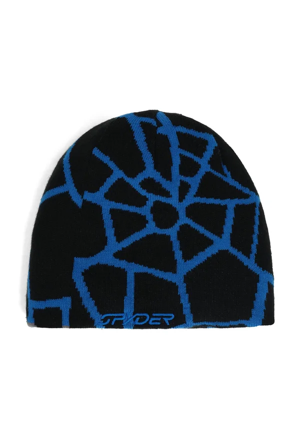 REVERSIBLE WEB - Beanie - blue