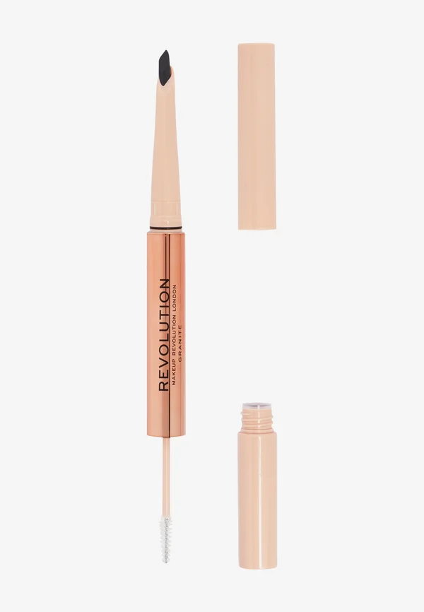 REVOLUTION FLUFFY BROW FILTER DUO - Eyebrow gel - granite