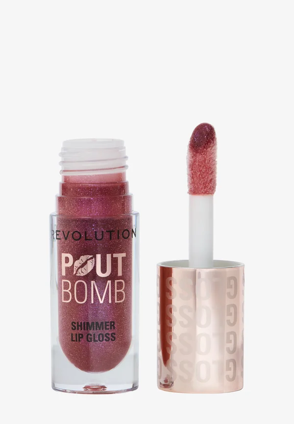 REVOLUTION POUT BOMB SHIMMER GLOSS - Lip gloss - berry lustre