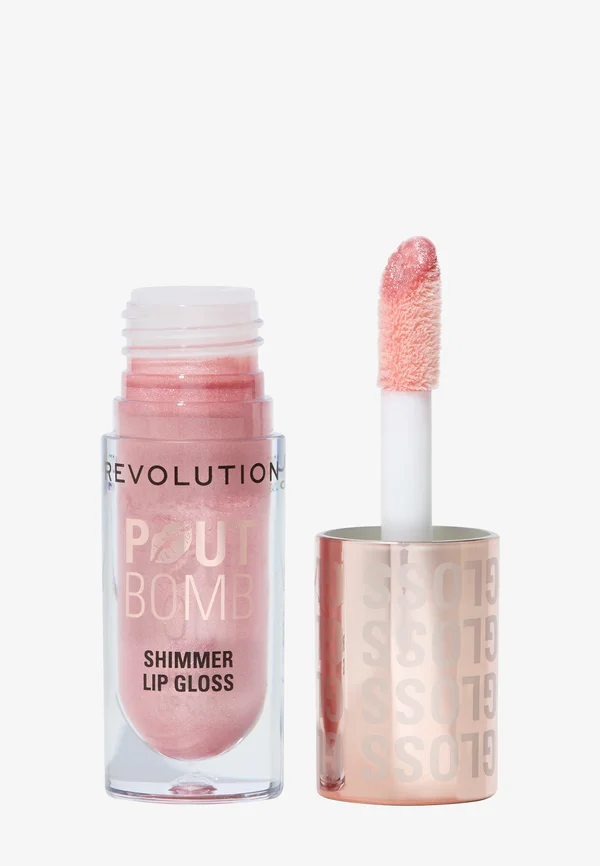 REVOLUTION POUT BOMB SHIMMER GLOSS - Lip gloss - shine pink