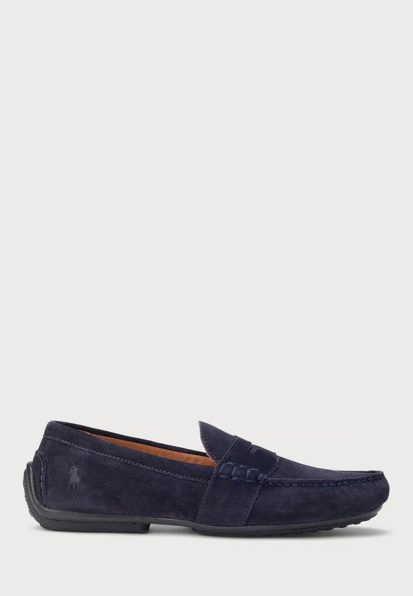REYNOLD SUEDE DRIVER - Moccasins - hunter navy