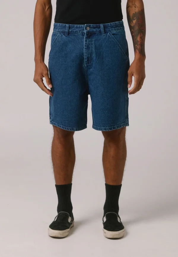 REYNOLDS 21' - Denim shorts - dark blue