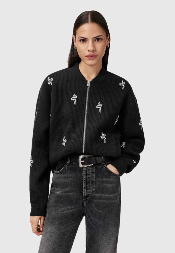 RHEA BEA - Cardigan - black