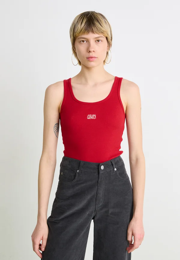 RIBBON TANK - Top - red