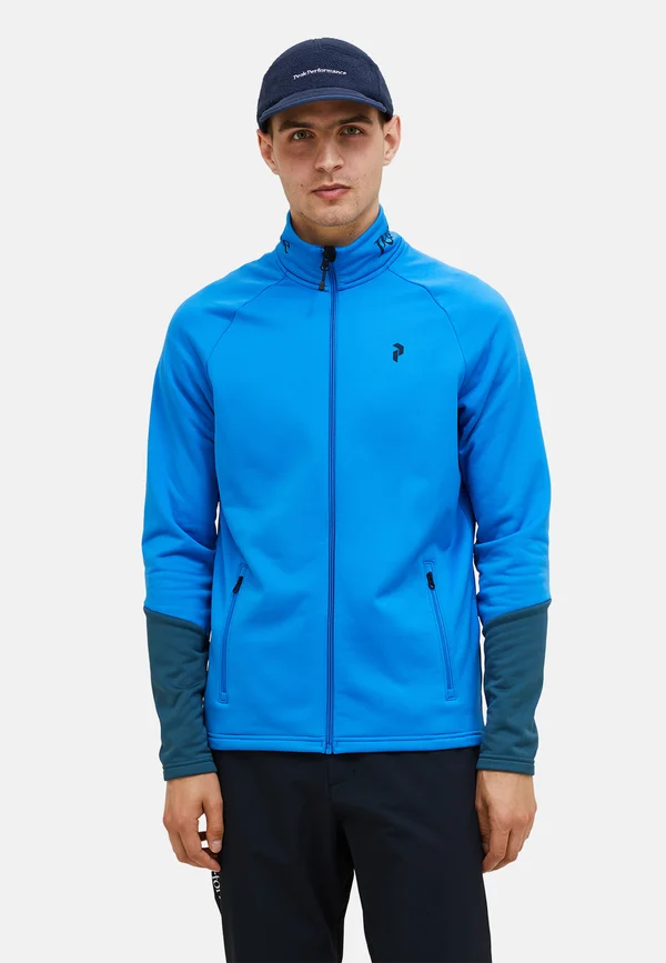 RIDER ESSENTIALS - Fleece jacket - azurblau