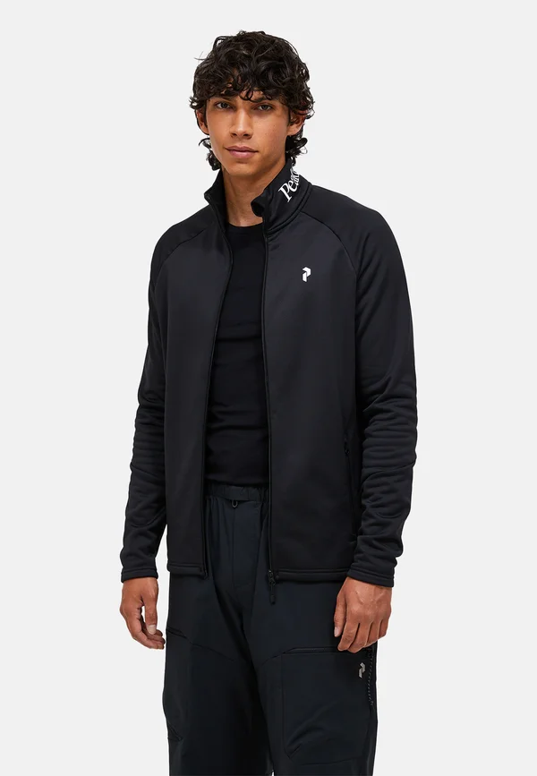 RIDER ESSENTIALS - Fleece jacket - black