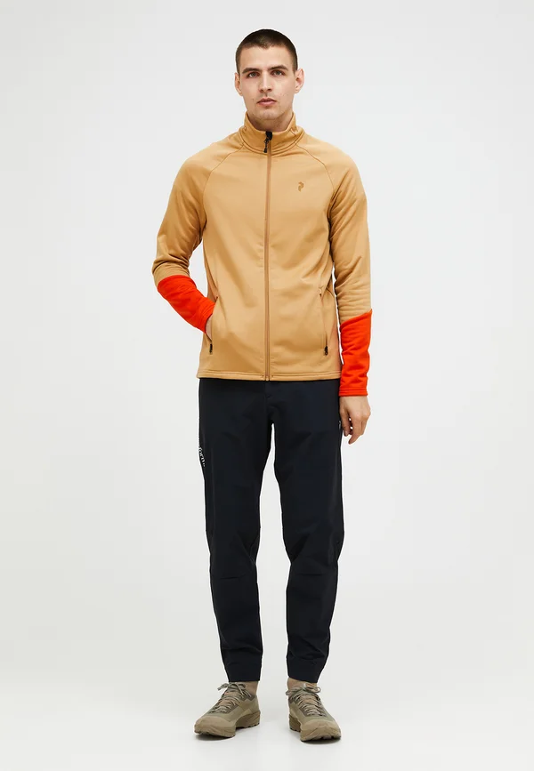 RIDER ESSENTIALS - Fleece jacket - camel