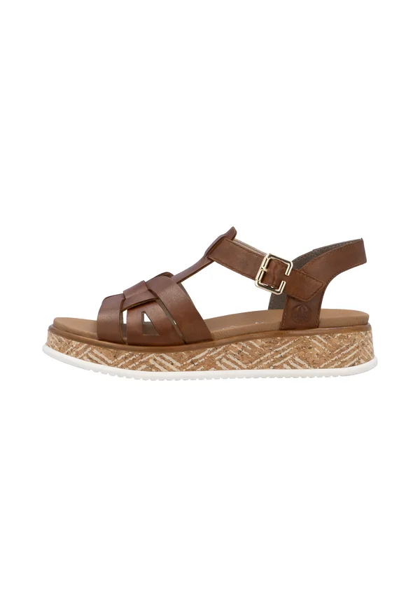 RIEMCHEN - Platform sandals - braun