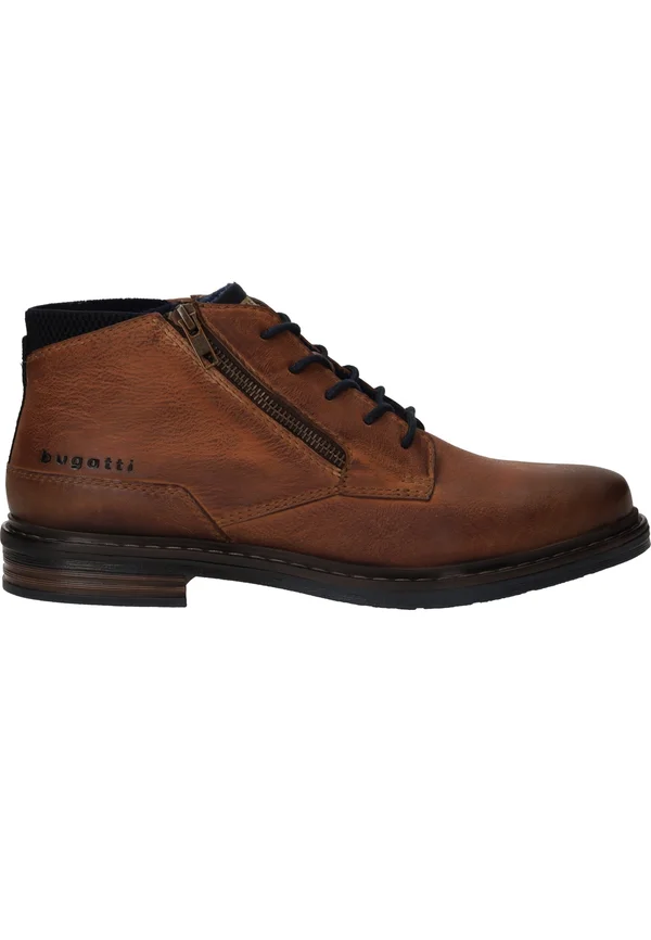 RIGALO EVO - Lace-up ankle boots - cognac