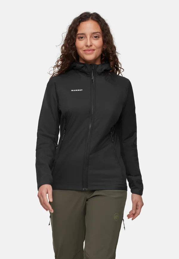 RIME AIR IN HYBRID HOODED - Outdoor jacket - black