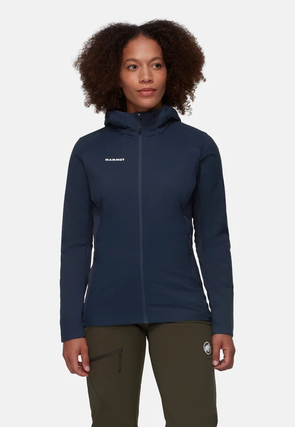 RIME IN FLEX HOODED - Fleece jacket - marine