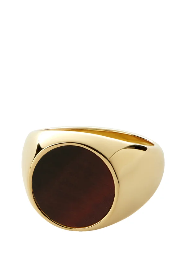 Ring - brown/gold-coloured