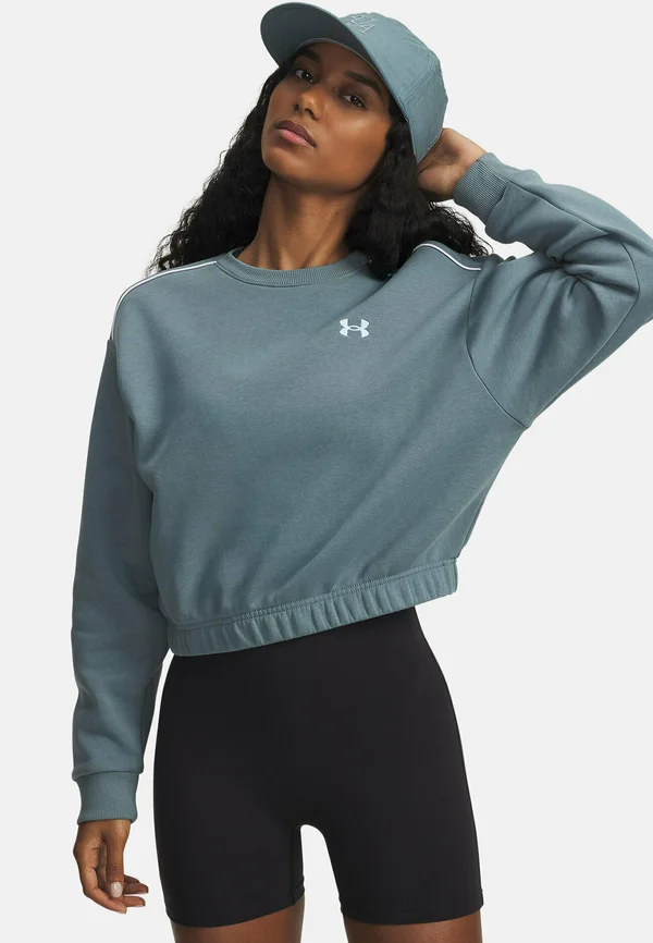 RIVAL FLEECE PIPED - Sweatshirt - jasper blue