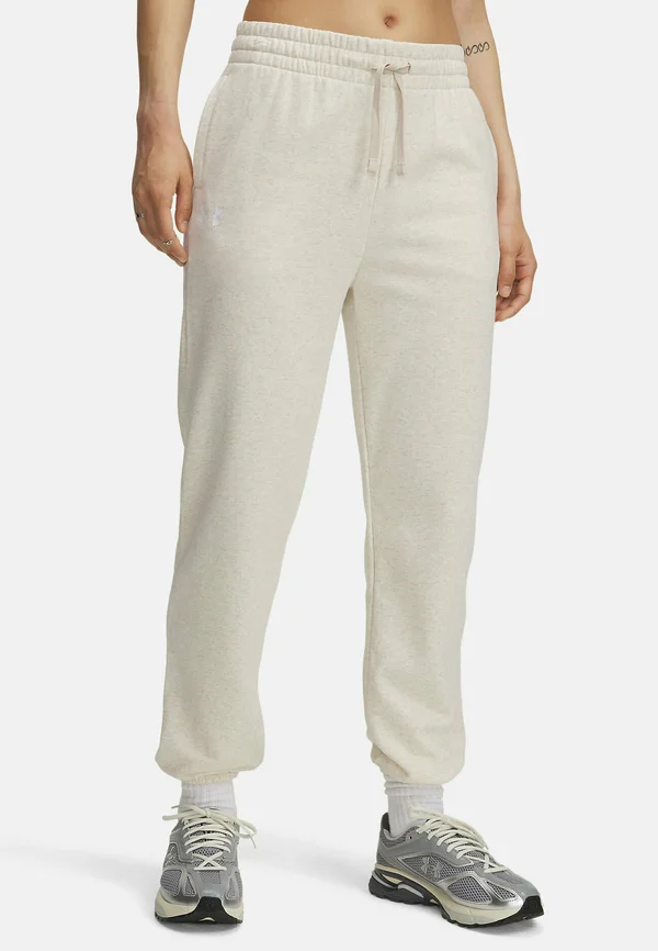 RIVAL TERRY - Tracksuit bottoms - oatmeal light heather