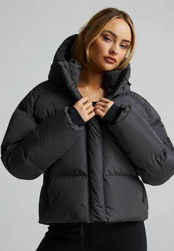RIVERA TECH SHORT PUFFER JACKET - Winter jacket - asphalt