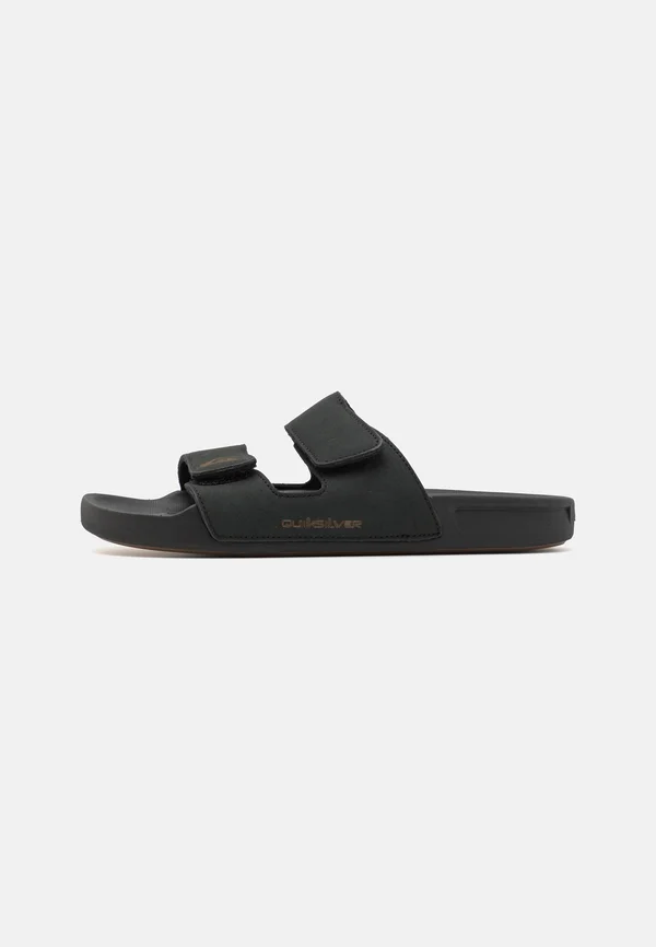 RIVI DOUBLE ADJUST - Slippers - black