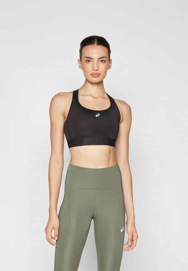 ROAD COMPRESSION BRA - High support sports bra - performance black