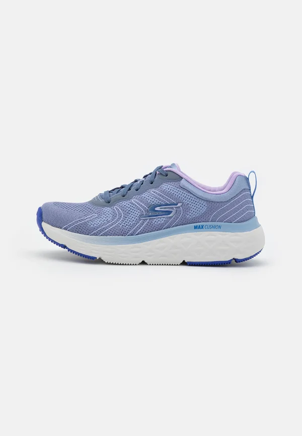 Road running shoes - blue/lavender trim