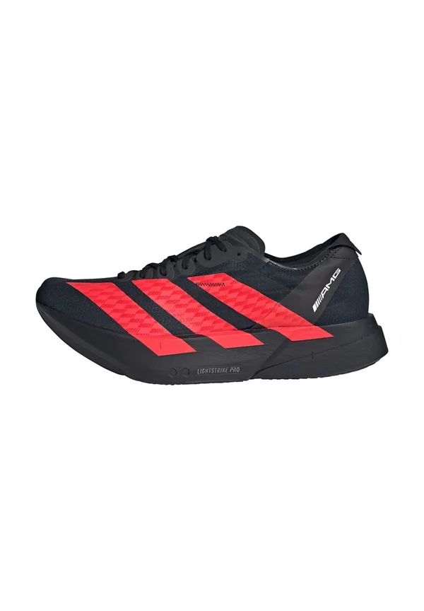 Road running shoes - core black/lucid red/cloud white