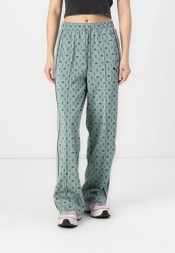 ROAD TO UNITY PANTS - Tracksuit bottoms - green moon